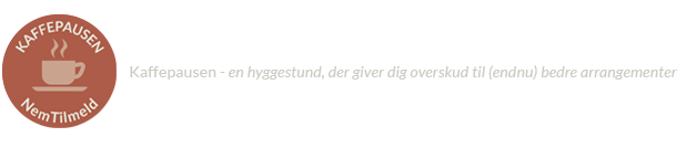 Kaffepausen.dk v/NemTilmeld logo